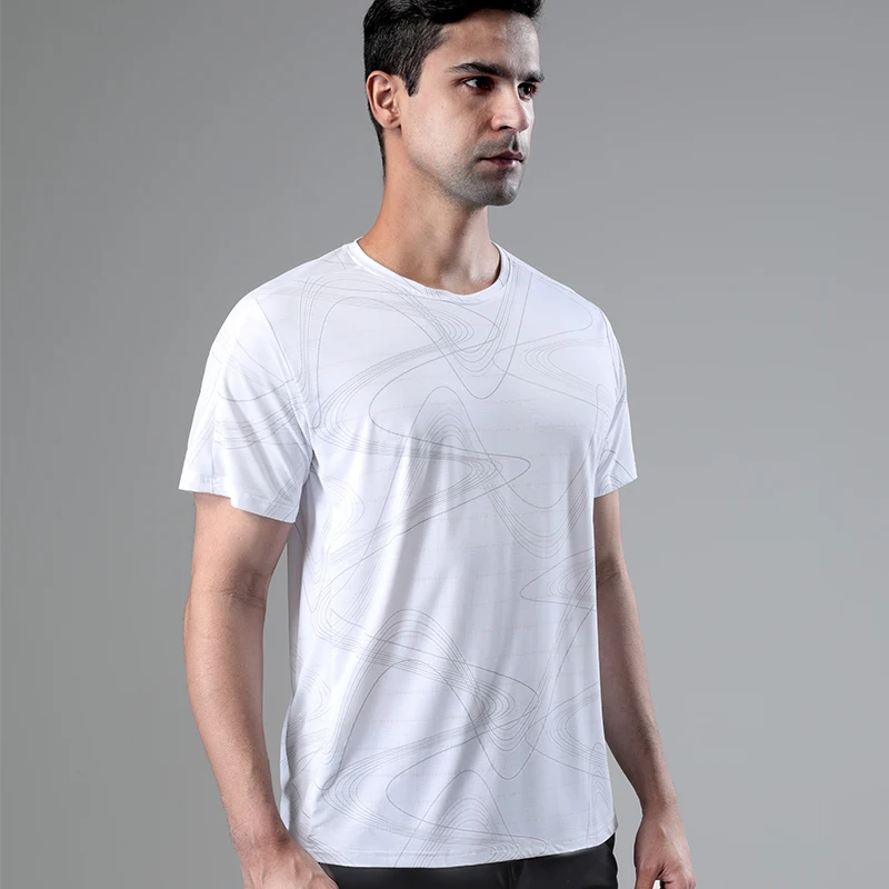 Wholesale Clothing Short Sleeve T-Shirts Quick-drying Training Wear Fitness T Shirt for Men Sports