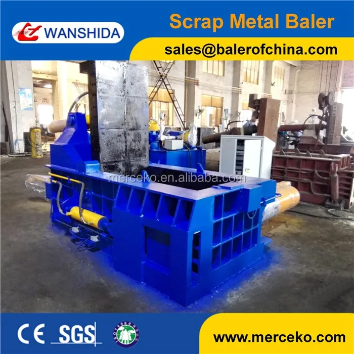 
Wanshida Y83/T-125Z fast hydraulic scrap metal baler compactor machine tool through tuv sgs fast hydraulic 