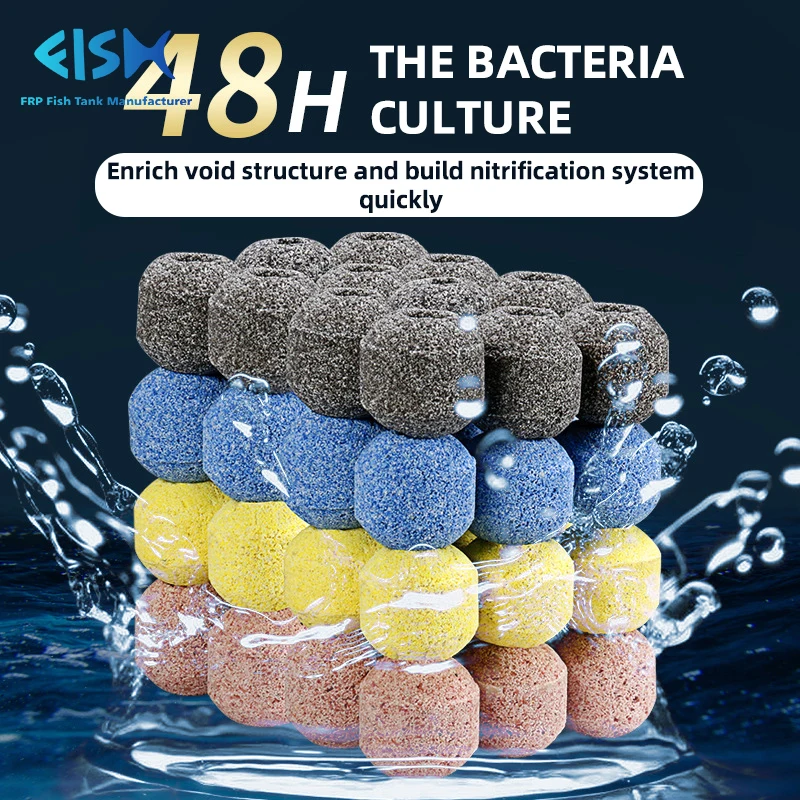 Factory direct sale Resun Used to filter  filtration material aquarium glass ceramic ring coral bone volcanic stone filter stone