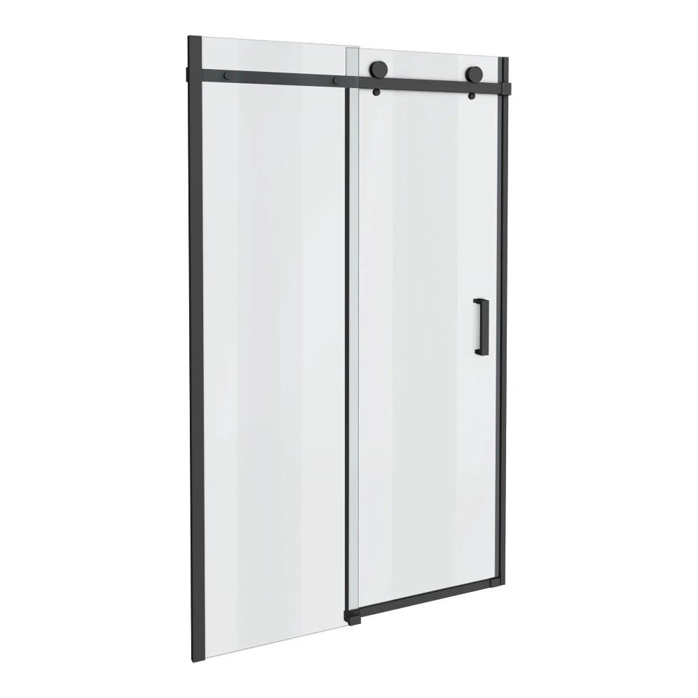 2022 new design north american tempered glass bypass shower door (1600232252012)