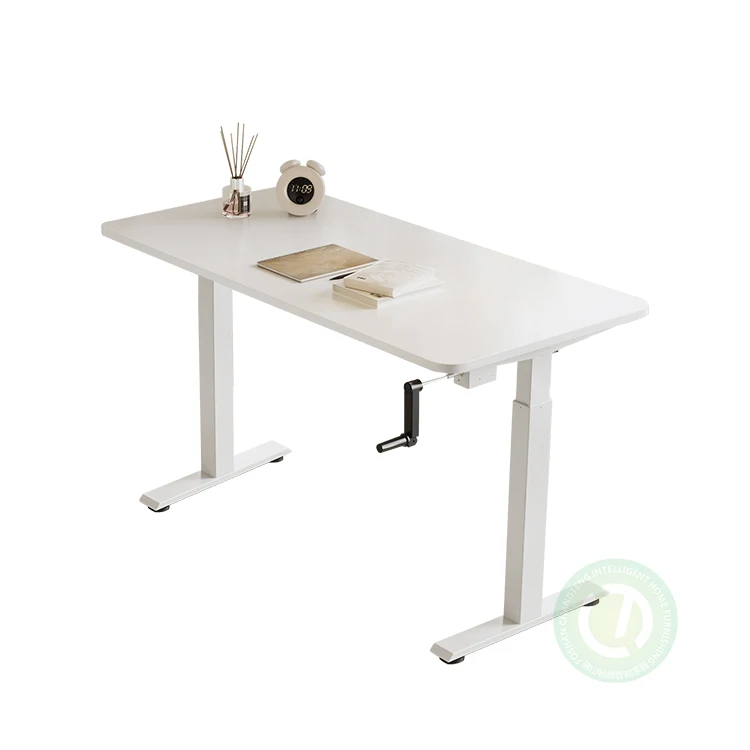 Ergonomic Metal Study Living Room Assemble Working Stations Wood Table Sit To Stand Computer Adjustable Height Office Desks