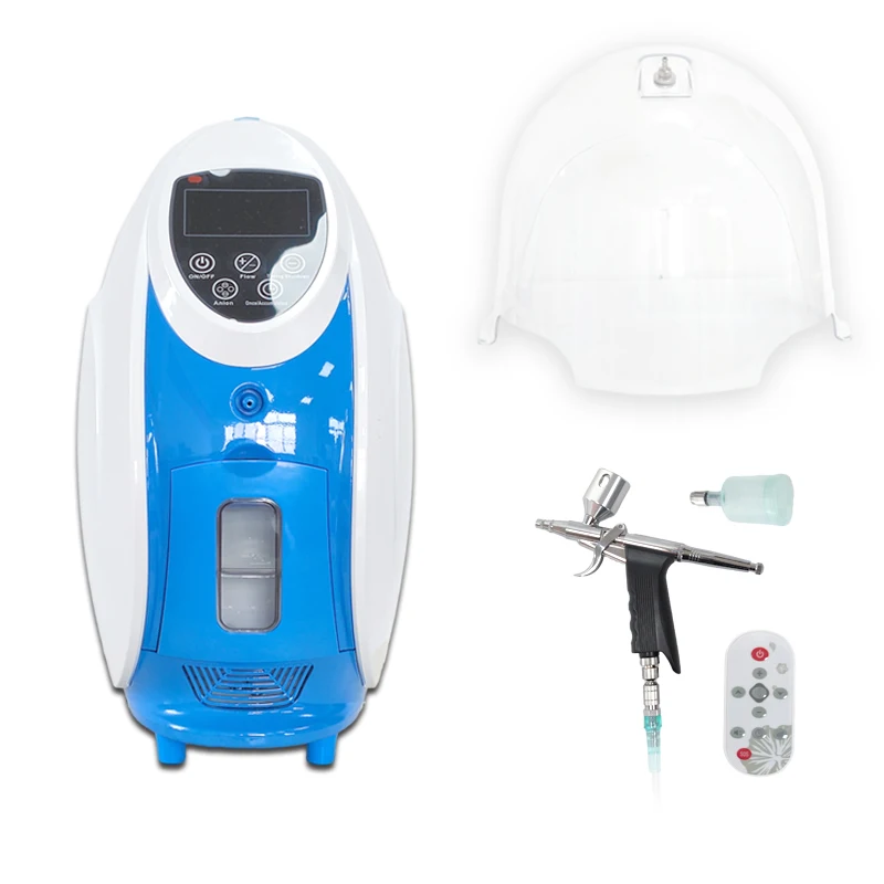 Korea Oxygenation Face Dome Led Oxygenated Oxygen Facial Machine With Dome
