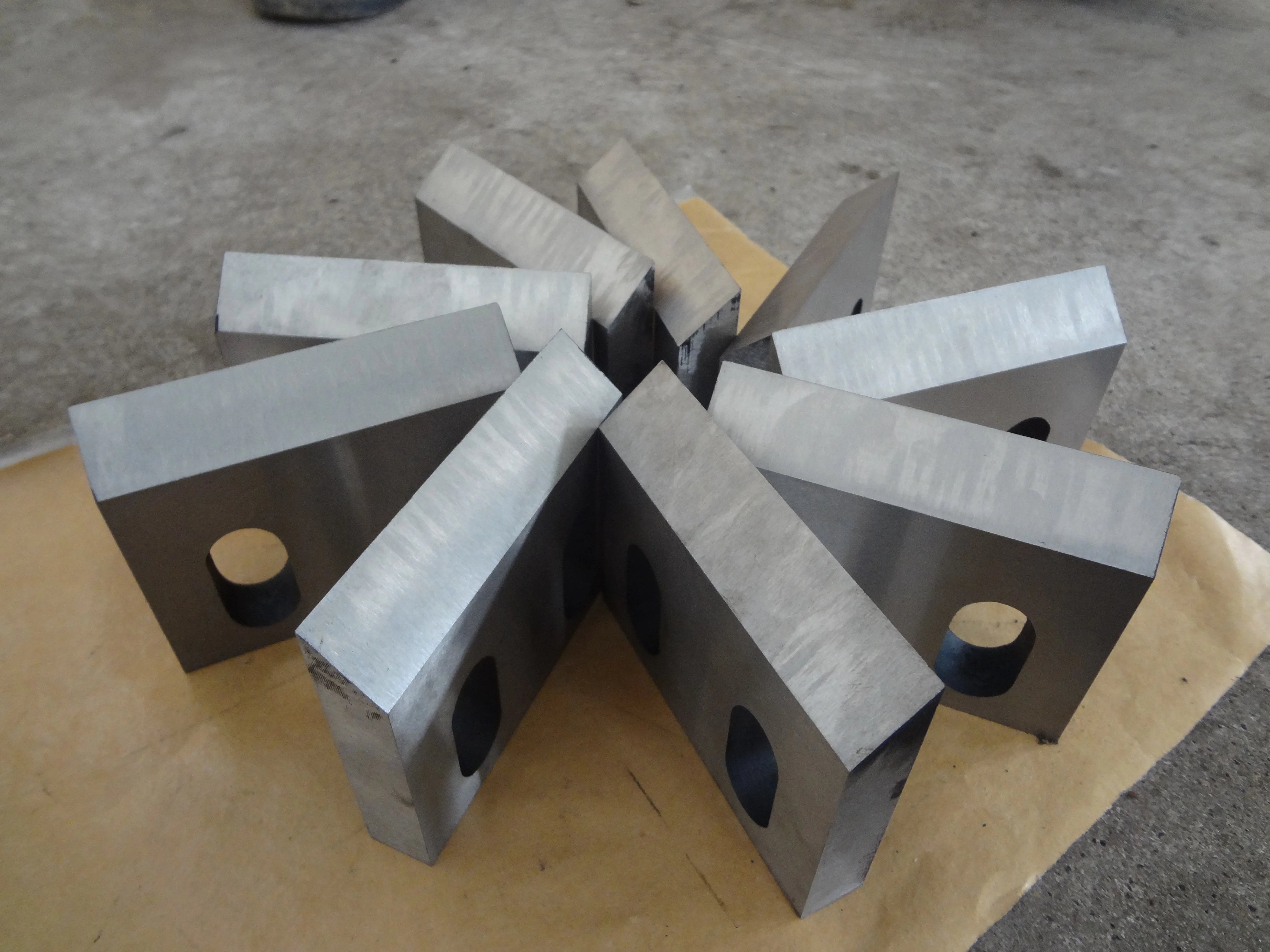 Заводской производитель пластмассовых резиновых запчастей дробилка режущее