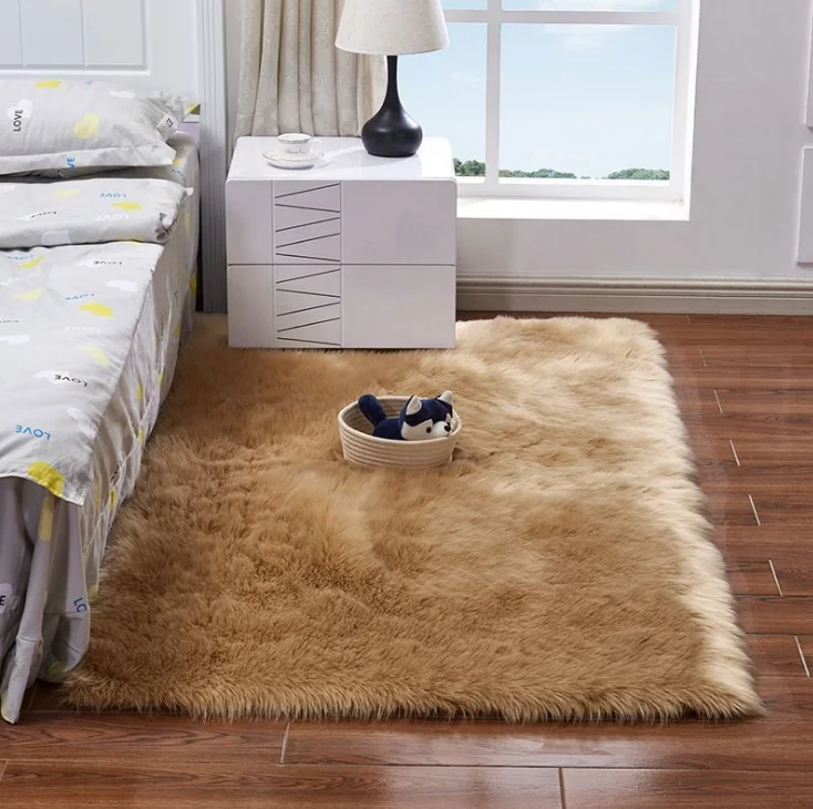 2021 новый дизайн, плюшевый длинный ворс, овчина, пушистый меховой ковер, ковер, красочный меховой ковер, коврик из искусственного меха