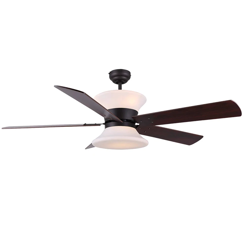 52 inch decorative double light ceiling fan