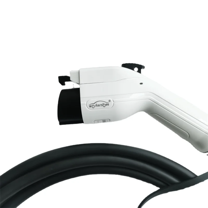 Зарядный кабель SAE J1772 32 A IEC62196, Индивидуальные Длинные рабочие патроны типа 1 к типу 2, разъем для ev