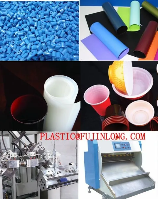 automatic sheet making machine/plastic sheets for thermoforming/food extruder