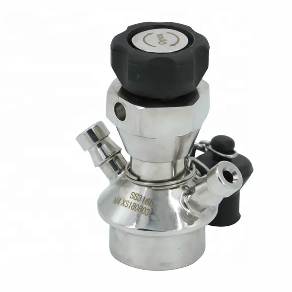 DN8 Stainless steel sample valve sanitary weld sterile sampling valve for microorganism