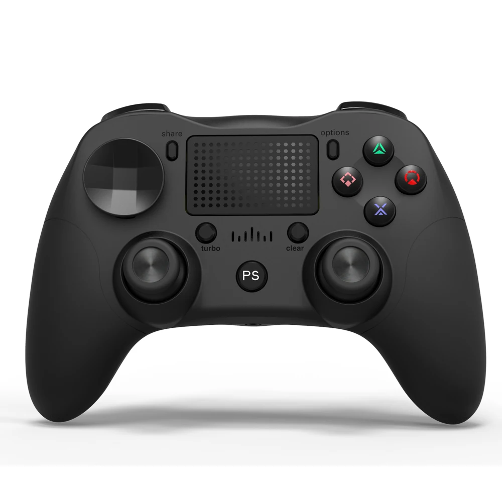 Support Turbo function ps4 gamepad bluetooth wireless controller gamepad for PS4 Steam iOS Android