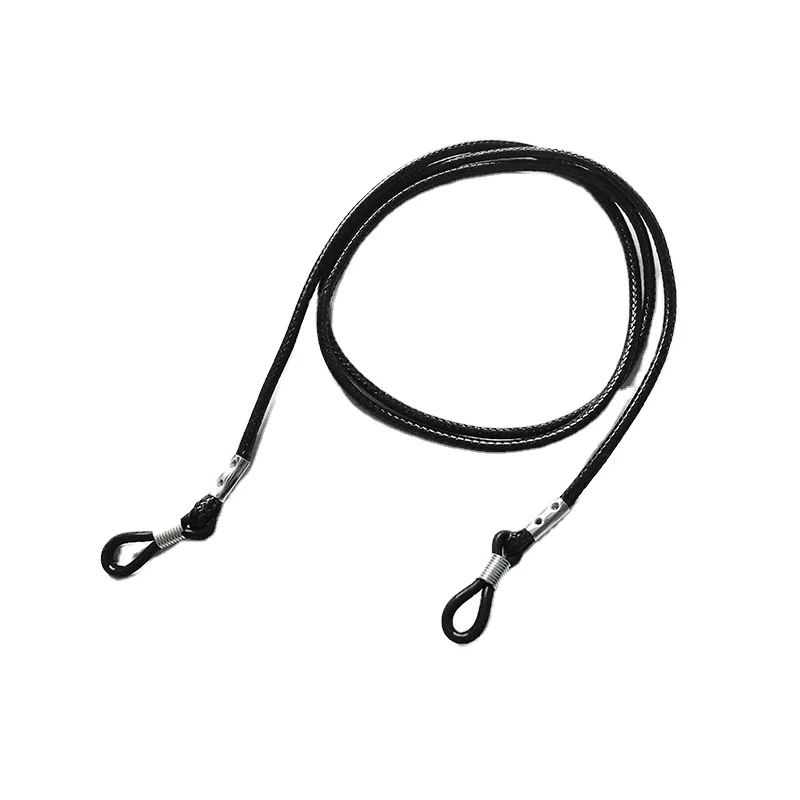 Оптовая продажа с фабрики, веревка для очков из искусственной кожи, модная веревка для очков любого цвета на заказ