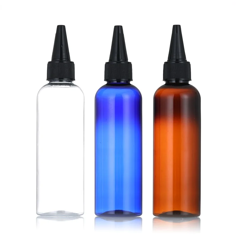 In Stock 50ml 100ml 120ml 200ml 300ml Extrusion Tip Oil Glue Ink Paint Applicator Squeeze Food Grade Plastic Bottles