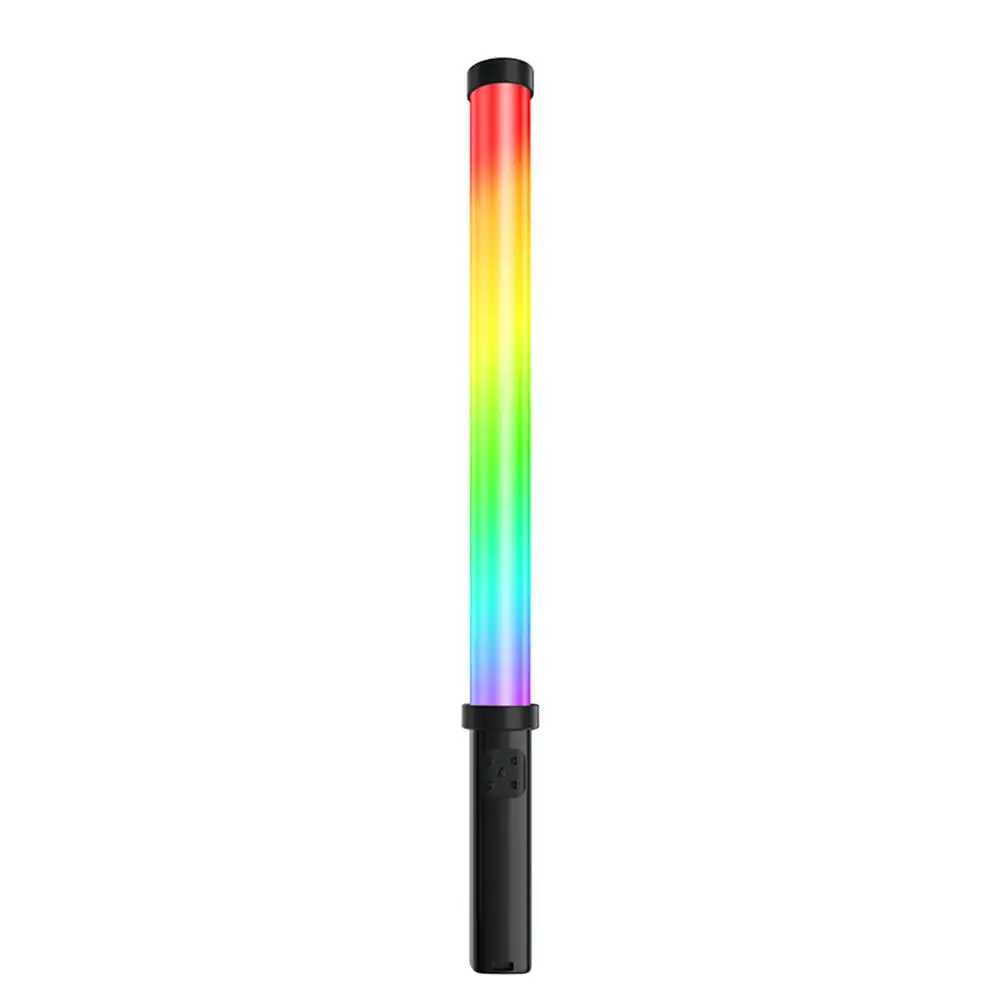 Портативный светодиодный кольцевой светильник RGB перезаряжаемая ручная лампа-вспышка для фото видео