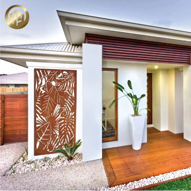 Outdoor Screen Prtition Patio Privacy Divider Room Mesh Decorative Hall Wall Stainless Steel Partition Screen