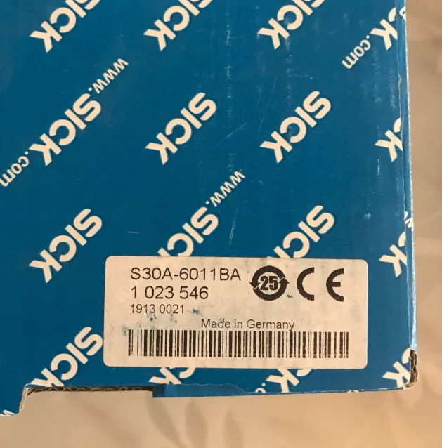 
STOCK S30A-6011BA S30A-4011BA S30A-7011BA SICK Safety laser scanners S3000 Standard Sensor head with I/O module 