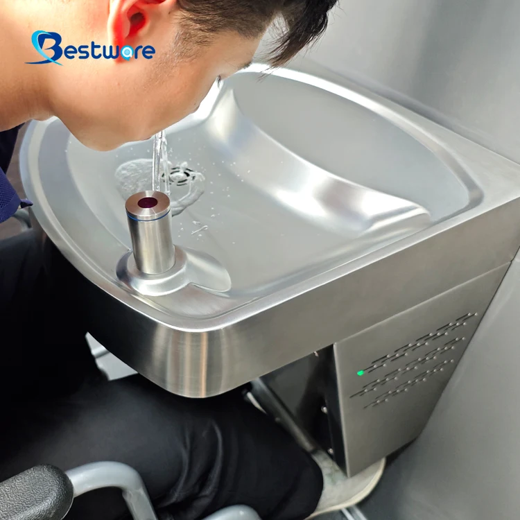 Датчик настенный из нержавеющей стали питьевой воды фонтан станция с кулером