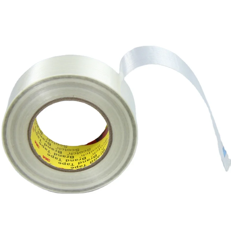 Low Price Guaranteed Quality Self Adhesive Reinforced Single-Sided Glass Fiber Filament Packing Tape