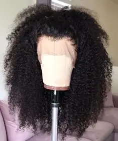 Qingdao factory Human Hair Full Lace Wigs with Baby Brazilian Hair Remy Hair