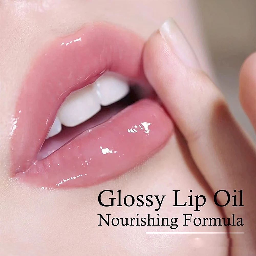 Wholesale Natural Organic Ph Color Changing Hydrating Lip Glow Oil Private Label Custom Logo Plumper Vegan Tint Lip Oil