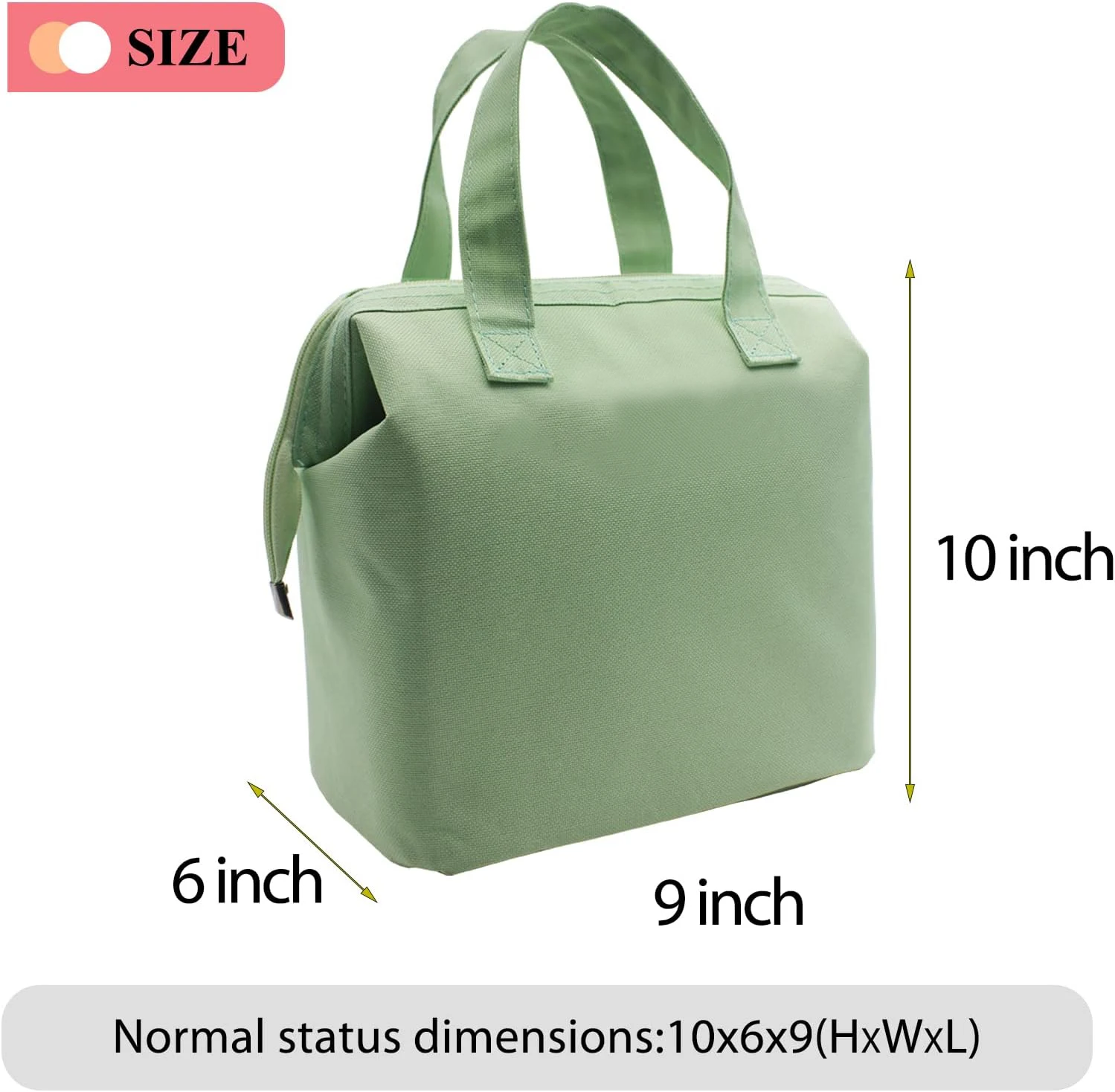 Simple New Fashion Lunch Cooler Bag Thermal Lunch Tote Bag Lunch Bag Insulated