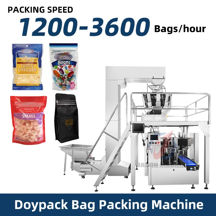 Automatic vertical granule animal feed fish dog cat food pouch packaging packing machine
