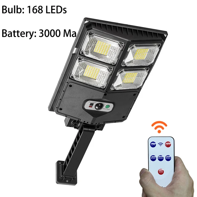 Solar Outdoor Lights 504/336/252/LED Solar Garden Light PIR Sensor Waterproof Sunlight Wall Yard Street Lamp