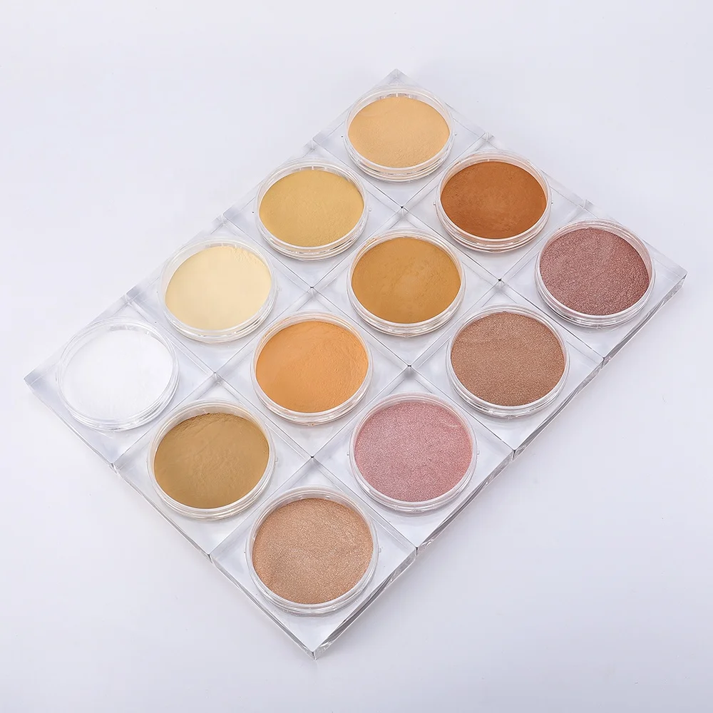 Factory wholesale Custom Pigment Cosmetics Face Makeup Private Label Loose Setting Powder
