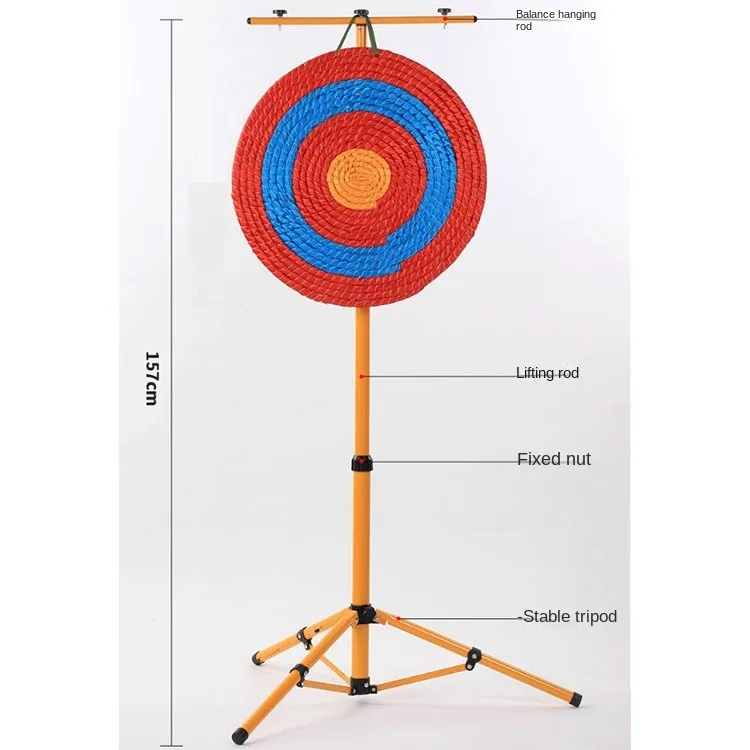 Outdoor shooting supplies multi-functional vertical tripod movable target frame bow and arrow shooting target