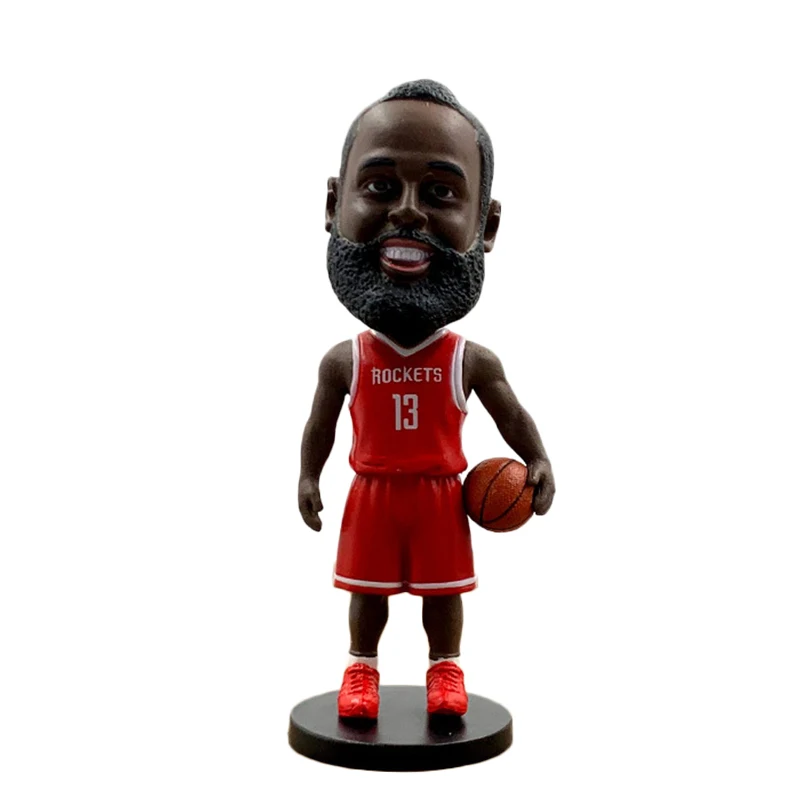 Custom basketball player bobblehead NBA star action figure toys hot sale Kobe Bryant resin bobble head