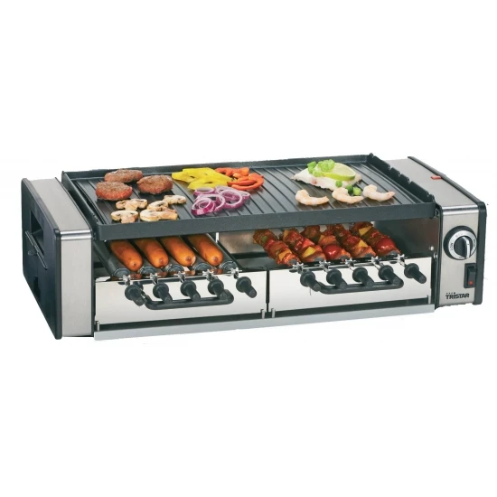 High Quality  rapid heating Durable Using Various  Multifunctional Electric Bbq Grill Double layer barbeue Skewers Machine