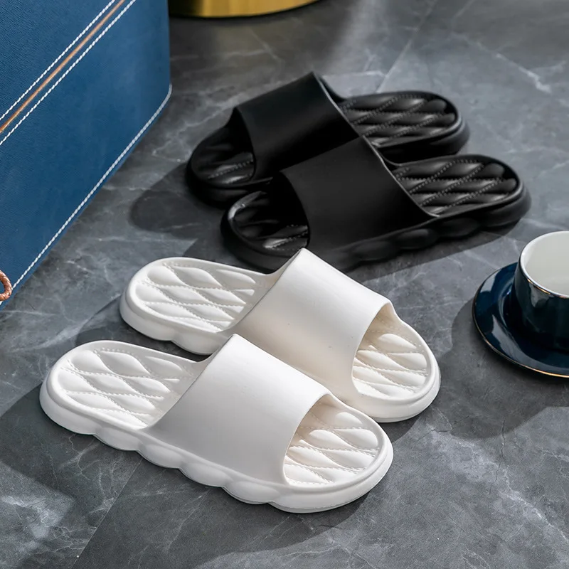 Chinese Wholesale Hot Selling Soft Cute Beach Home Flat Slipper Slip on Shoes for Lady Beach Slides Slipper