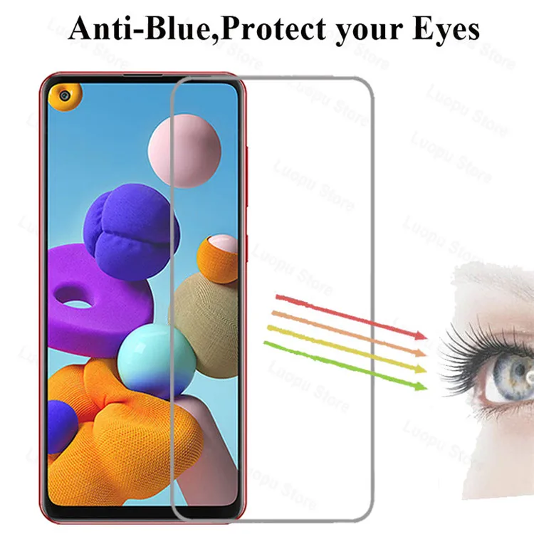 2.5D 9H закаленное стекло для Iphone 13 12 11 Pro Max Защита экрана Samsung a51 a71 a21s стеклянная пленка