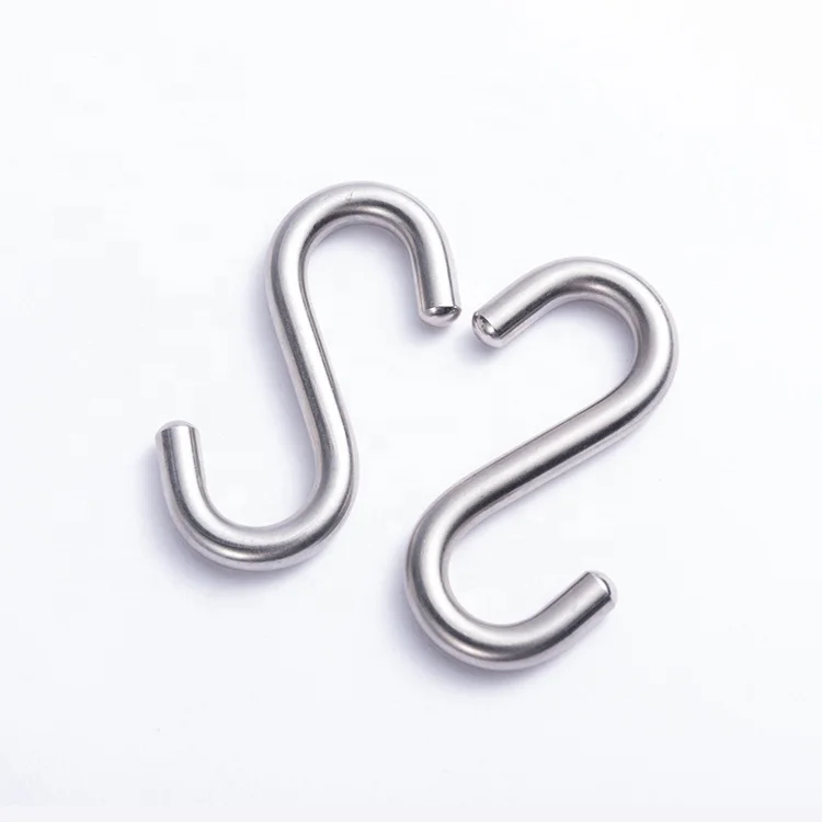 S-hook with high quality stainless steel material for climbing net