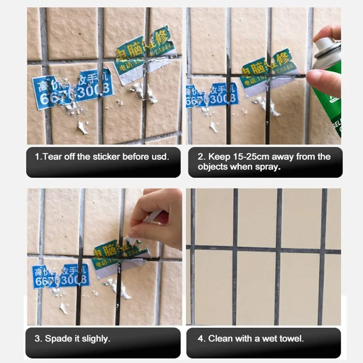 Multi-Purpose Household Chemicals Glue Adhesive Sticker Remover Spray