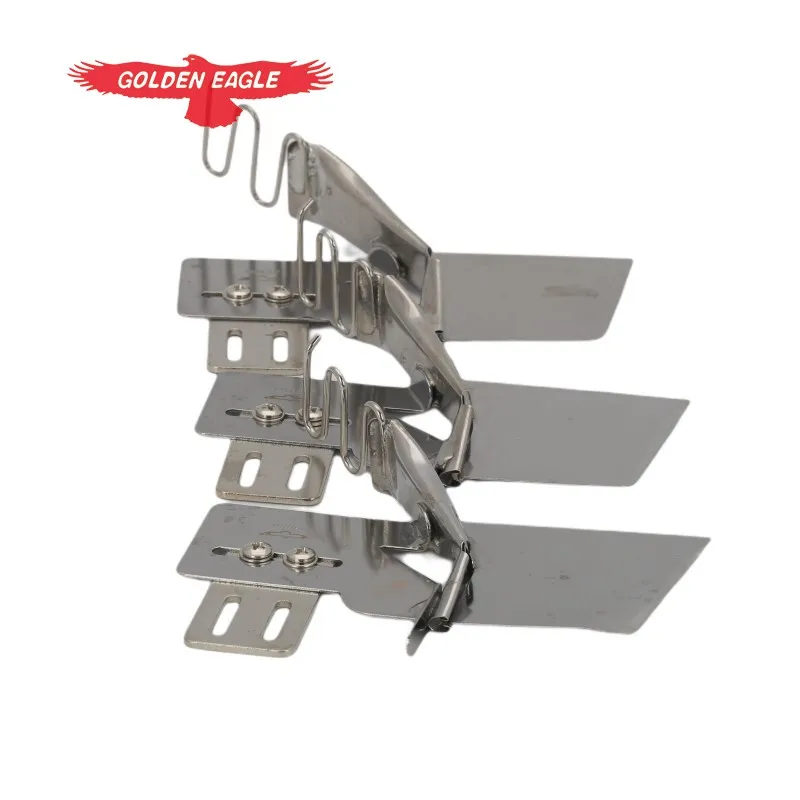 Industrial Sewing Machine DAYU123 A9 508 Plain Bias Binder Folder For Single Needle Lockstitch Y-116 Soft Thin Light Material