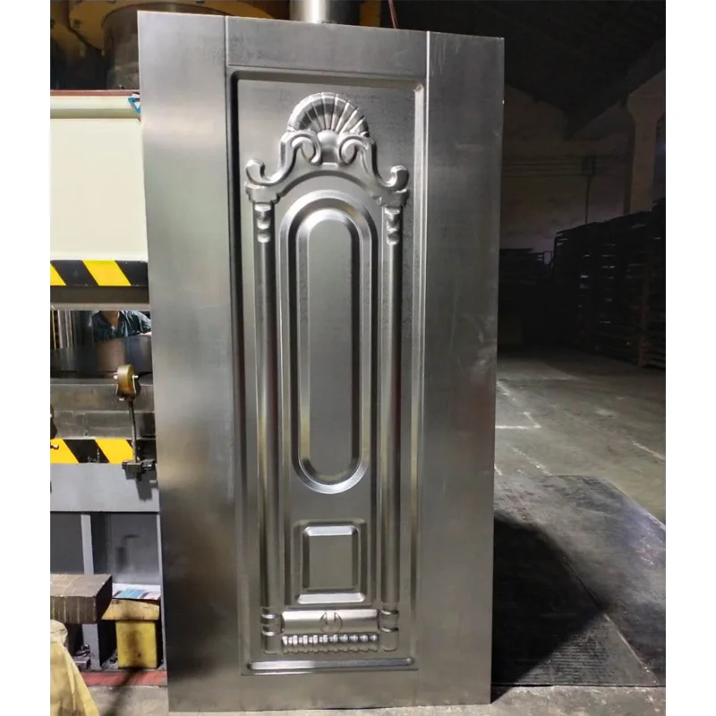 Metal Sheet Cutting Stamped Cold Rolled Steel Door Skin Welding Steel Doors Skin for sale