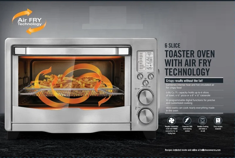 Бытовая техника, новый продукт, конвекция и умная печь для жарки горячим воздухом