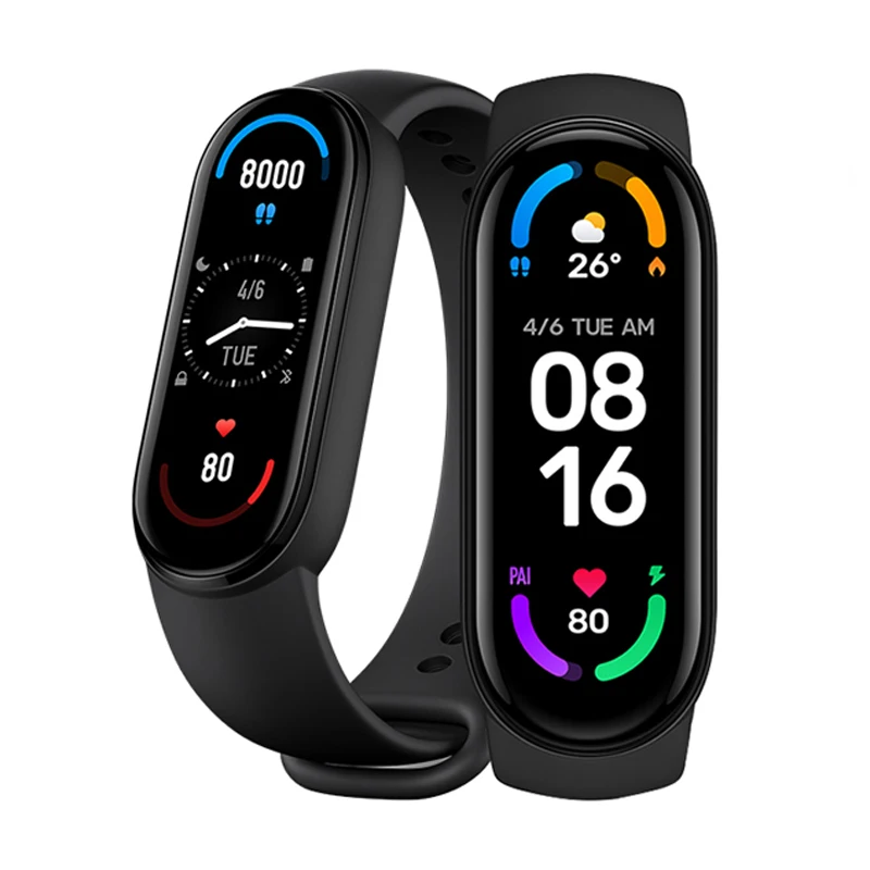 Глобальная версия, смарт-браслет, экран 1,56 дюйма AMOLED, пульсометр, фитнес-трекер с водонепроницаемым смарт-браслетом