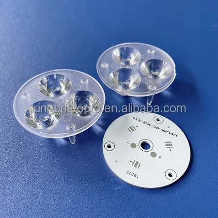 pmma led module lens multi array for downlight 35mm 4 in