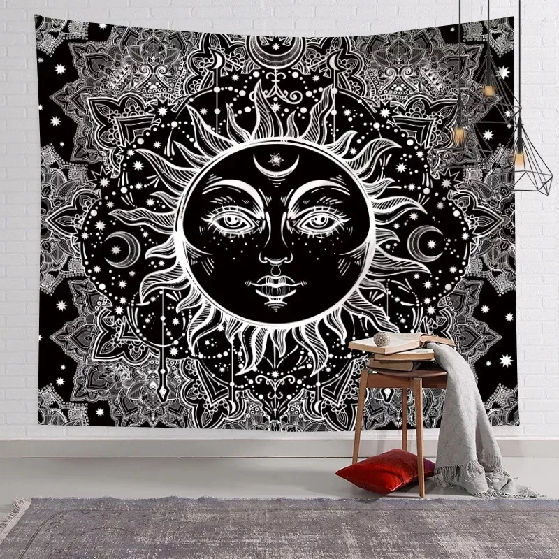 Скандинавская фоновая ткань для украшения гостиной настенное покрытие гобелен на