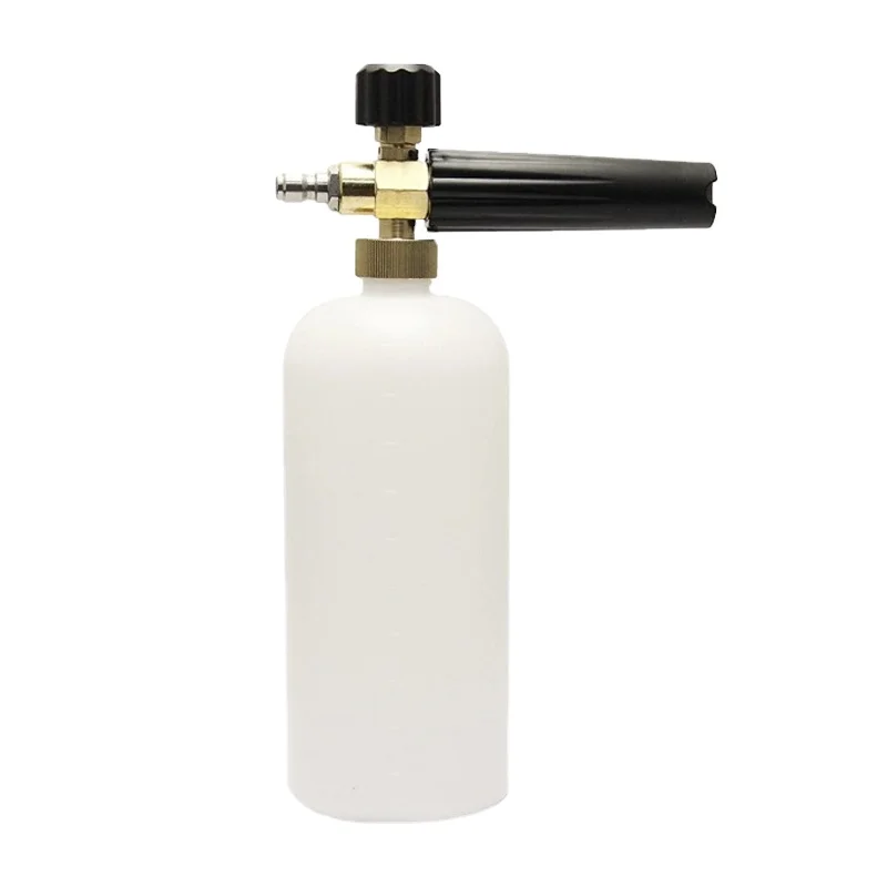 Пенная пушка BISON (Китай) для автомойки, 1 л, пенораспылитель для снега с быстрым соединением 1/4 дюйма, пенораспылитель