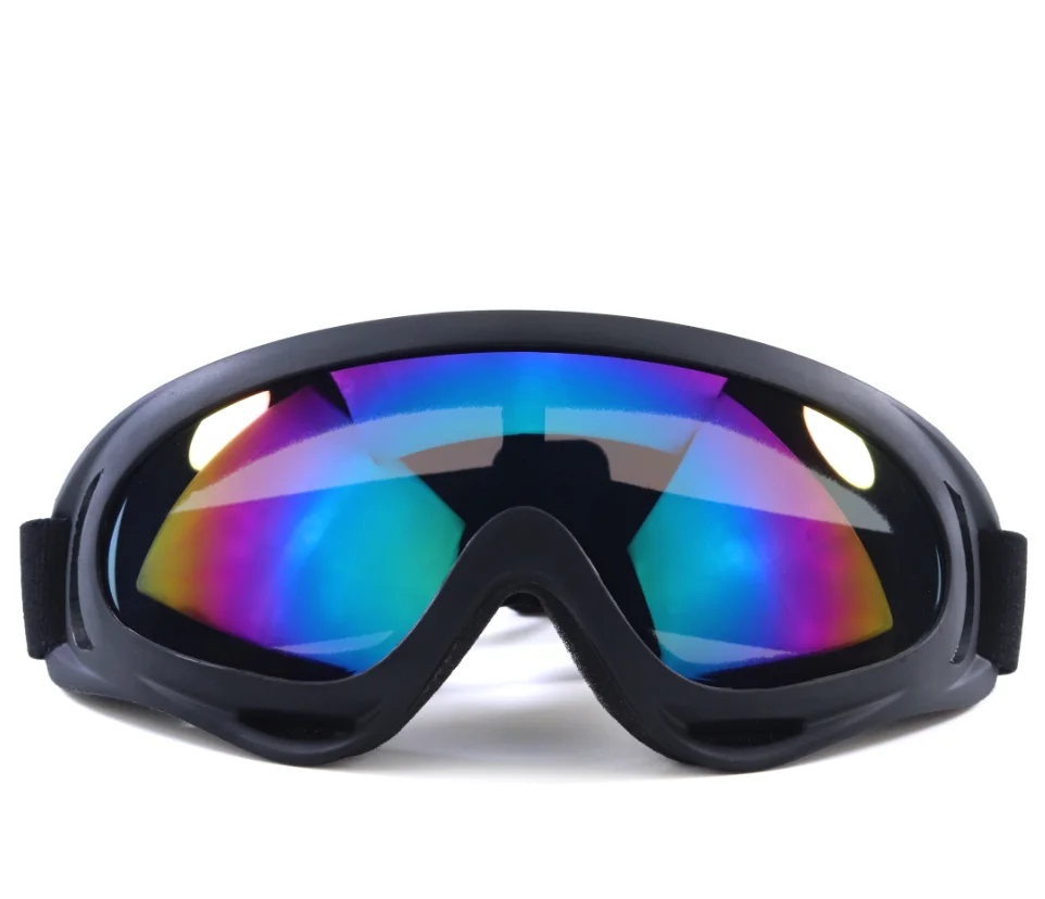 
Wholesale In Manufacture Cheap Ski Goggles Flexible Anti-UV Wind Sand Protecting PC Lens Riding Goggles Suitable Climbing Goggle 