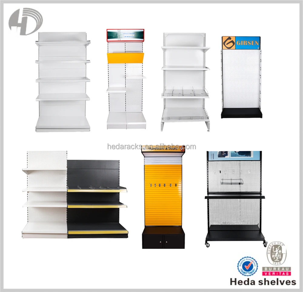 Metal Display Shelves For Covers Pegboard Indent Display Stand Slat Wall Stand Hardware Rack Tools Display Rack Hardware