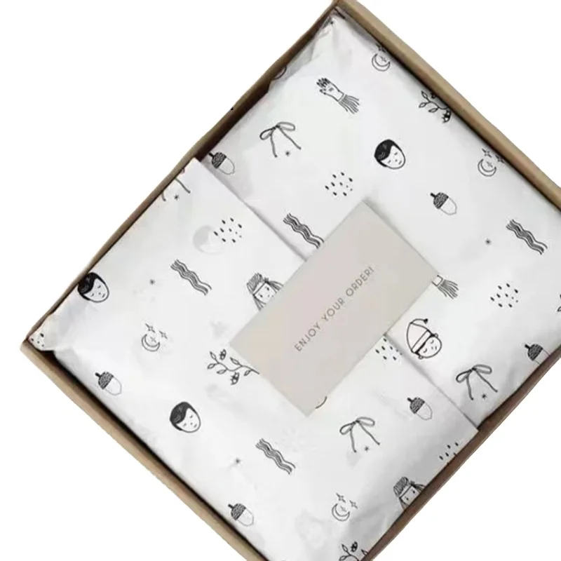 Custom Clothing Packaging Paper Shoe Box Tissue Paper Custom Logo Wrapping Paper With Logo