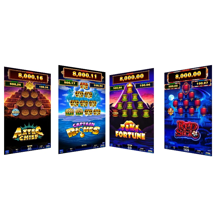 Factory price touchscreen game equipment ultimate choice jack pot 4 in 1 multi game board for skills gaming machine