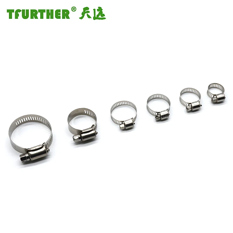 CE Approved high performance American clamp Stainless steel hose clamps in various sizes