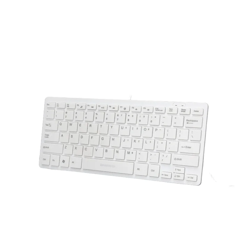 hot selling slim portable abs wireless keyboard For Mac PC iPhone iPad IOS Android Windows teclado gamer