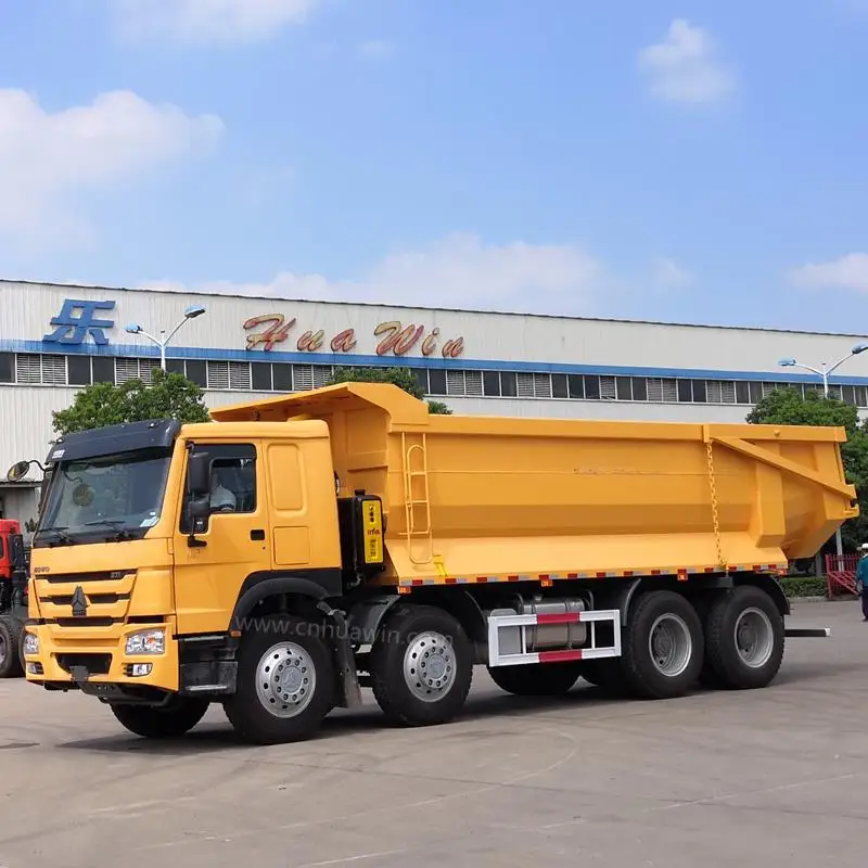 Лучшие торговые продукты howo 8X4 u-образный самосвал с подъемной задней дверью самосвал