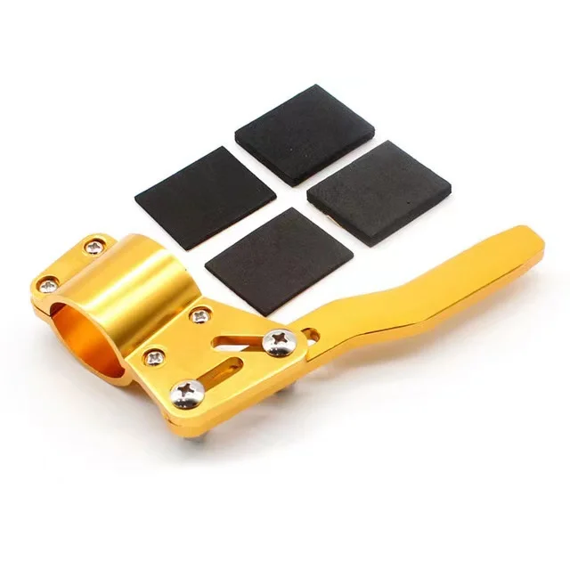 Custom universal car aluminum horn button steering wheel