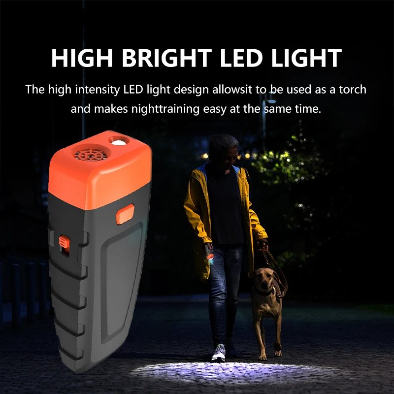 Variable Frequency Ultrasonic Dog Repellent Device Electronic Pet Cat Powerful Antibarking Non-Irritating Repeller for Dogs