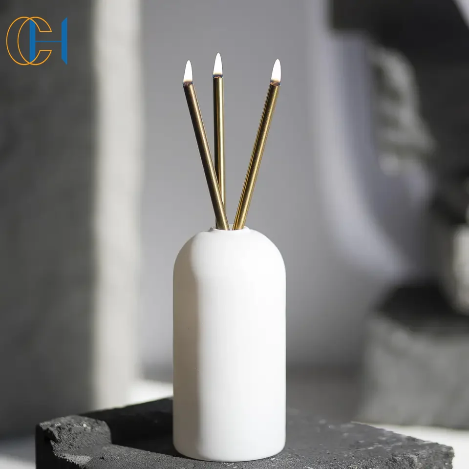 C&H gold everlasting candle wick long metal candles scented luxury sticks fiberglass lamp wicks oil lamp wicks